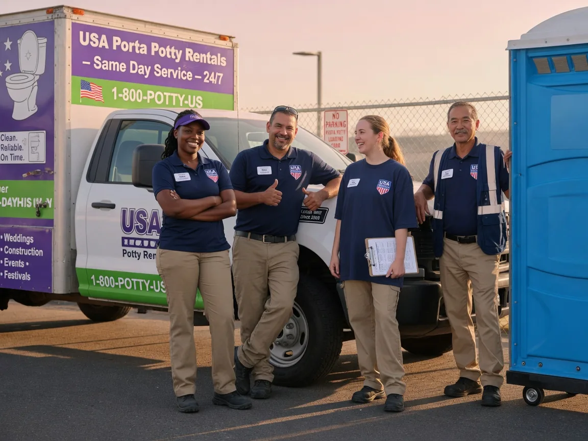 Porta Potty Rental company in Summerfield, TX